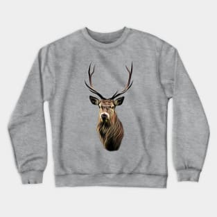 Highland Stag Crewneck Sweatshirt